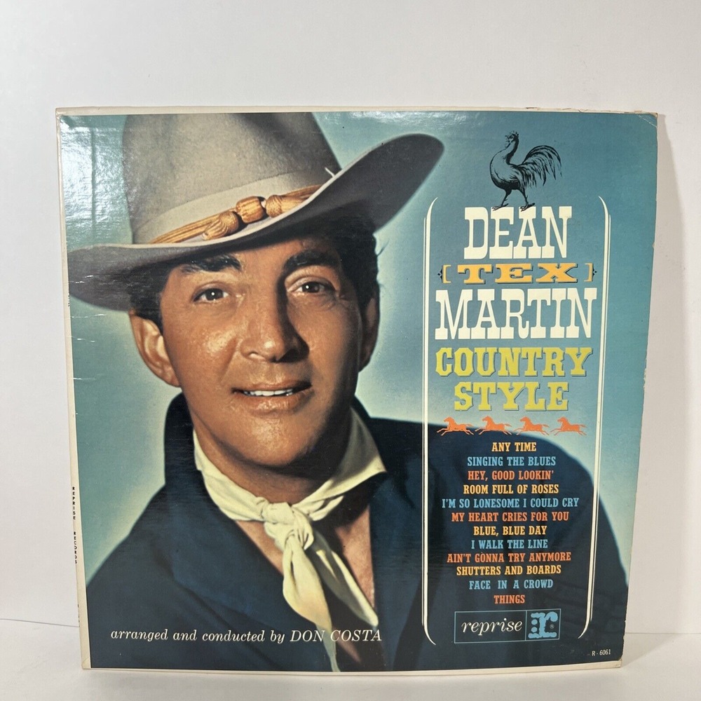 DEAN MARTIN TEX COUNTRY STYLE R9‎ 6061 REPRISE RECORDS